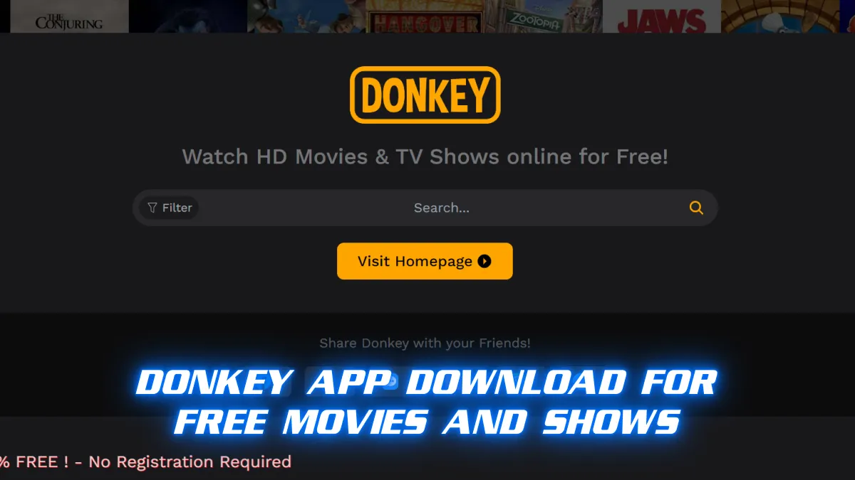 Donkey App Download for Free Movies and Shows